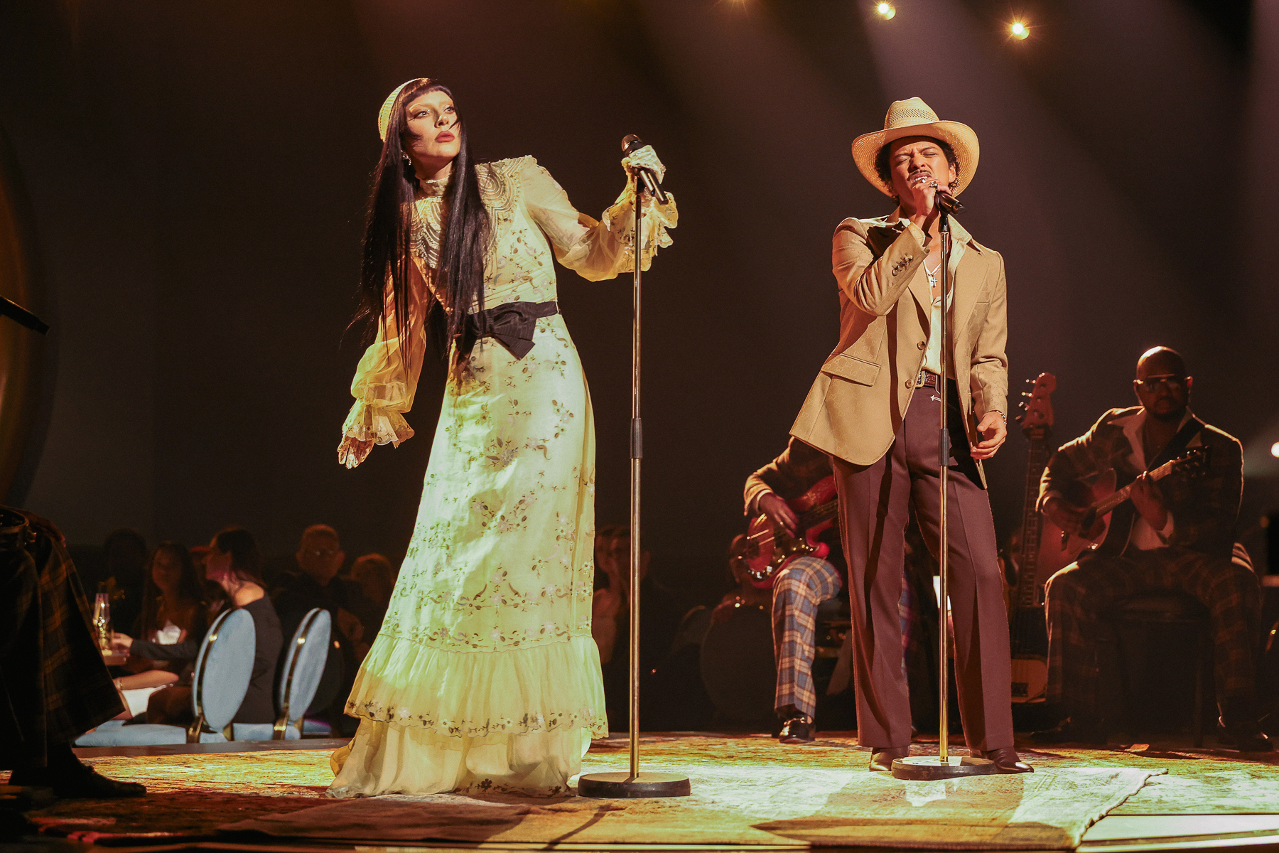 Lady Gaga and Bruno Mars