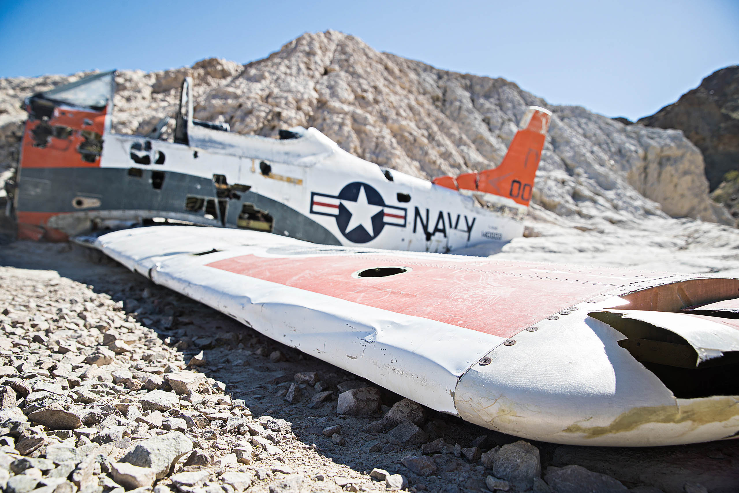 Navy plane in Nevada